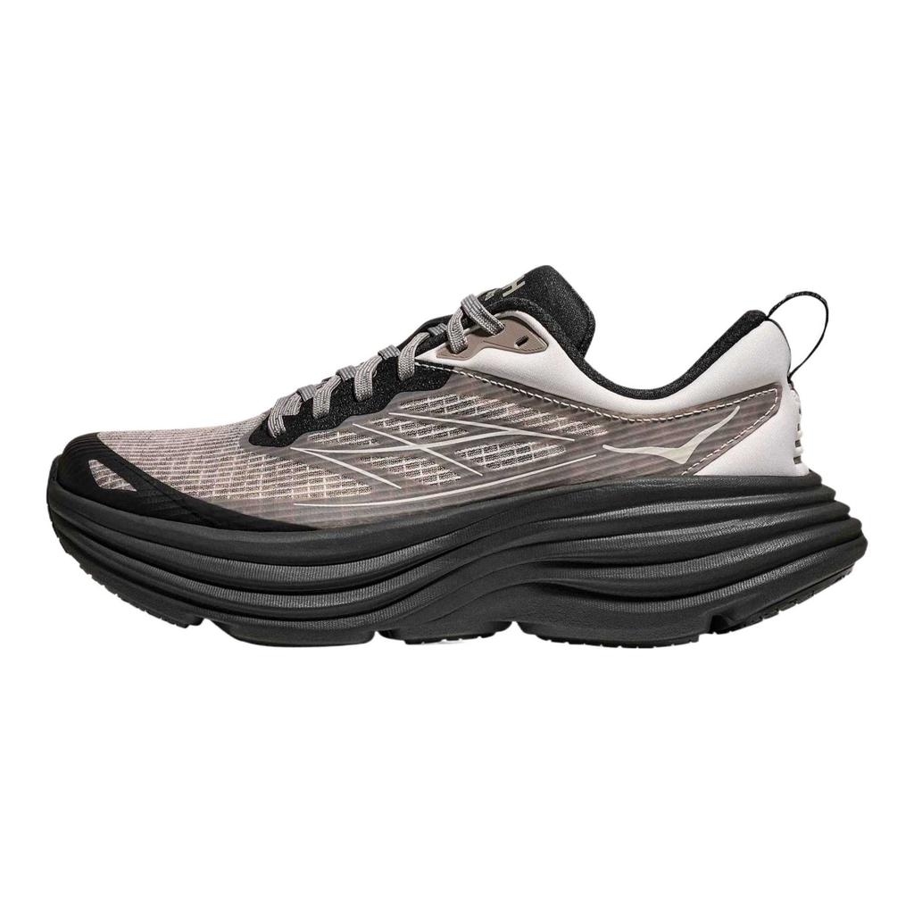 HOKA One One Bondi 8 Breathable Low Top Running Shoes Unisex 1155391-GTCR