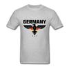 GerUnisex National Color Eagle Unisexs T Shirt Short Sleeve 100 Cotton Casual Tshirts Loose Top Size S3XL