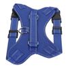 Pet Vest Reflective Stripe Harness Adjustable Oxford Cloth AntiExplosion for Dog(Blue S)