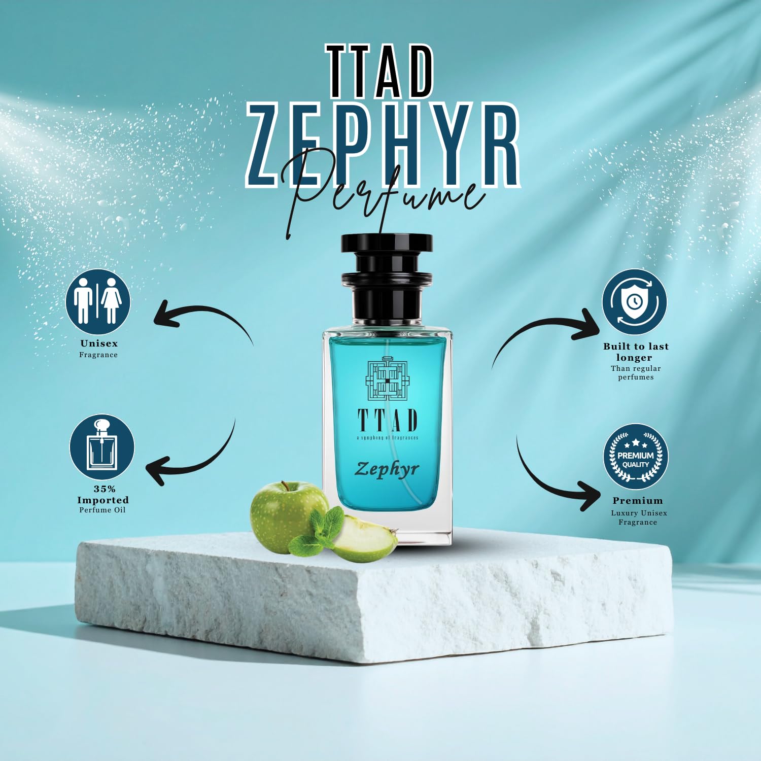 Zephyr Роскошный Парфюм для Мужчин и Женщин 100мл | 100 ml