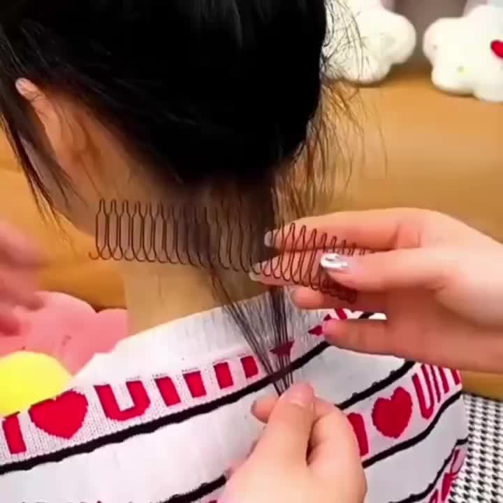 1 set (3pcs) Set de cleme de păr cu val boem: potrivit pentru fete pentru a se spăla fața și machiajul, exerciții fizice, accesorii de păr multifuncționale