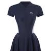 Traje de Baño Profesional Ropa de Baño para Aguas Termales Hada Mujeres de una Pieza Sexy Cubre Vientre Manga Corta Estudiantes