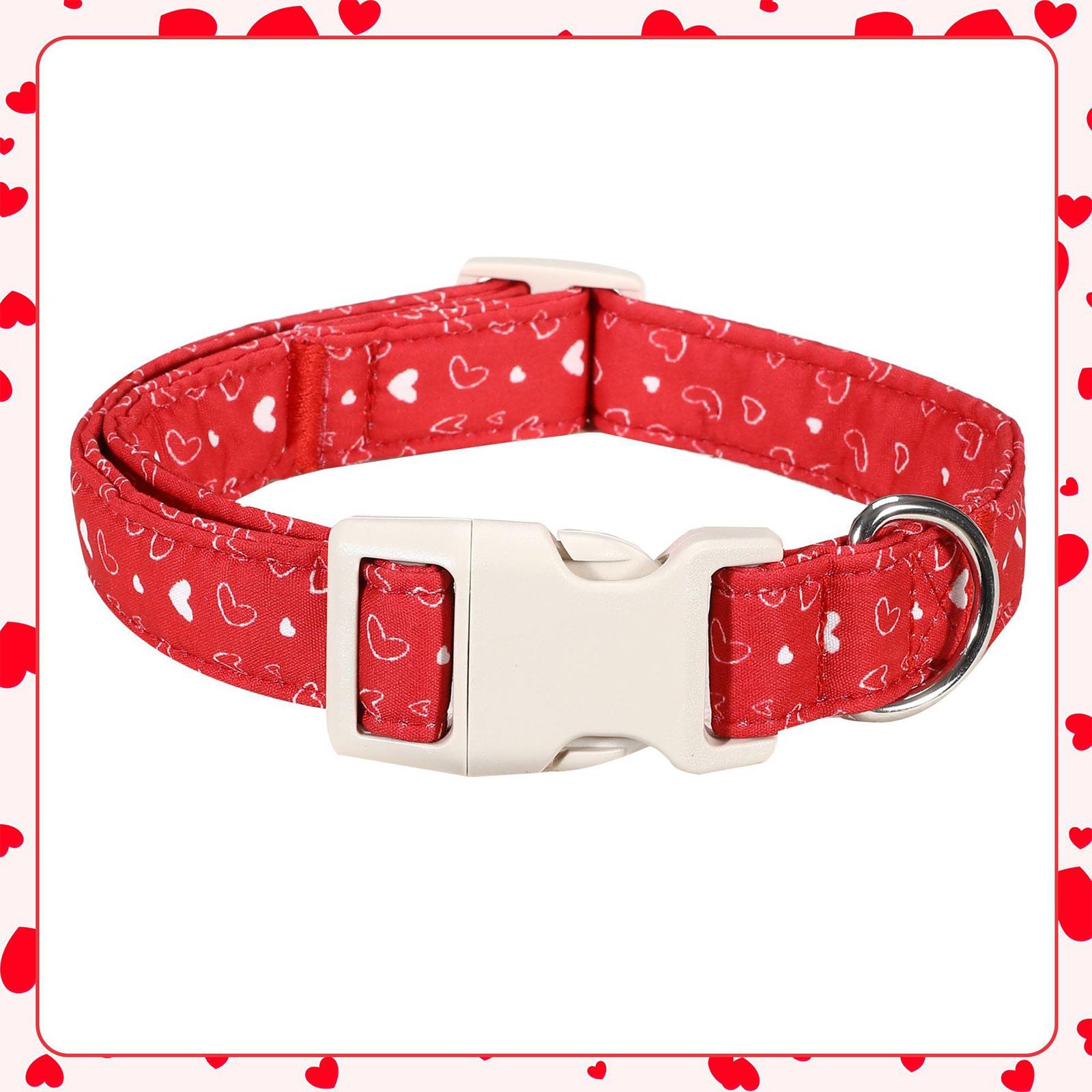 Pet Festival Dress Up, Adjustable Length,Pet Collar Bow Set S красный