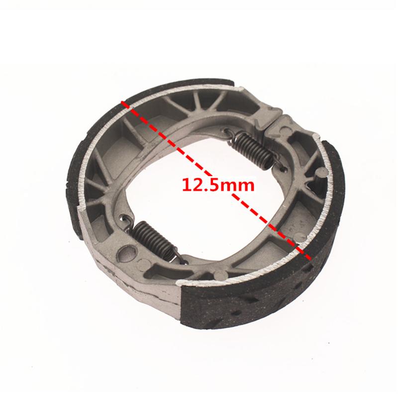 1Pcs Front or Rear Brake Shoe Pad for GS125 GN125 EN125 Motorcycle Bike темно серый