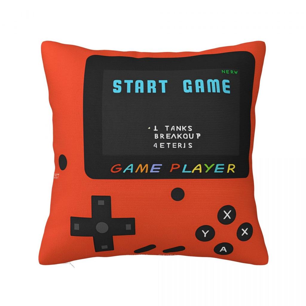 Games Console Pillow Cases 90S Gaming Cushion Covers Awesome Zippered Decorative Throw Pillow Case Cover For Sofa 40*40Cm