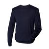 Henbury Herren-Pullover/Sweatshirt mit Rundhalsausschnitt, 12 Gauge Feinstrick