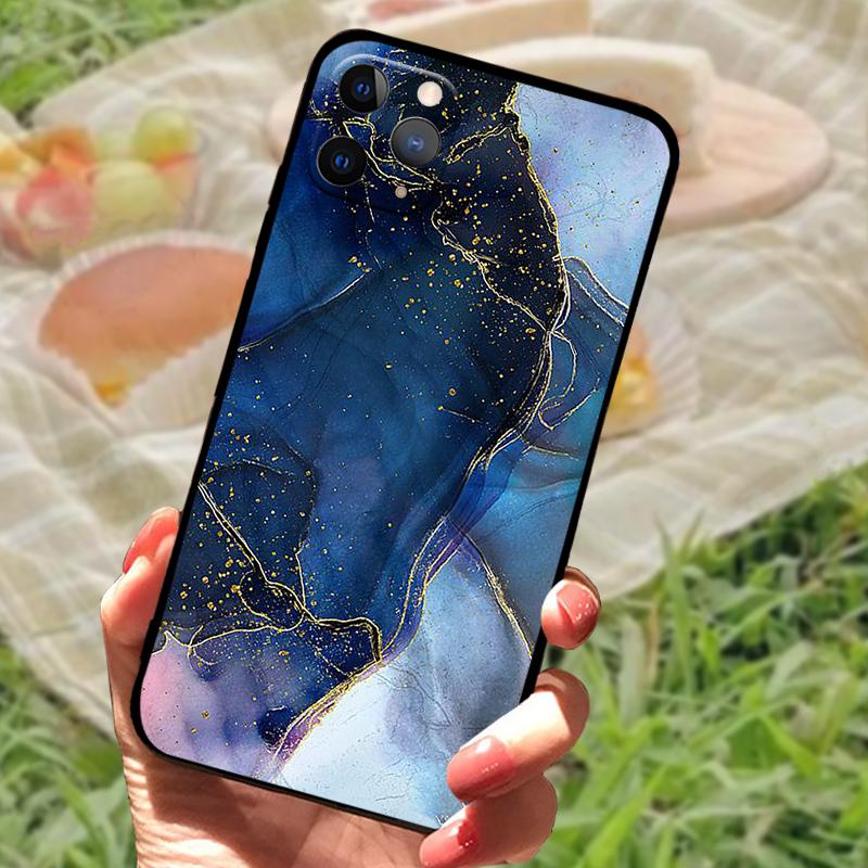 For iPhone 11 Pro Case 11Pro Max Soft Silicone TPU Cute Luxury Printing Phone Coque Cover For iPhone 11 Shockproof Fundas Covers