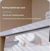 Magnetic Washing Machine Door Holder and Anti-Collision Buckle with Ventilation, Anti-Pinch Limiter, and Protective Door Stopper Sticker.