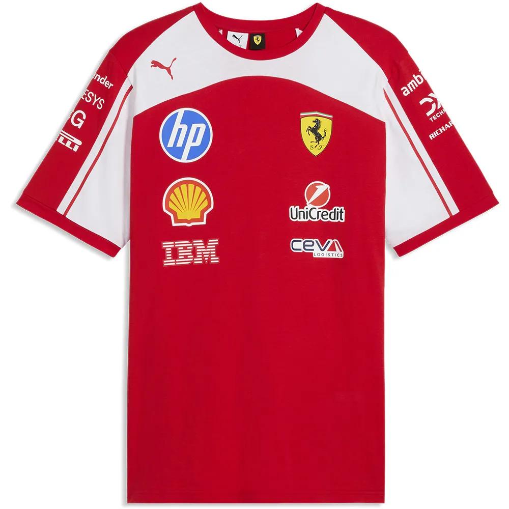PUMA Sf Ferrari Replica T-shirt 100% Cotton Red