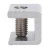 Aluminum Window Safety Lock Silver Sliding Window Stopper Adjustable Sliding Window Lock  Home