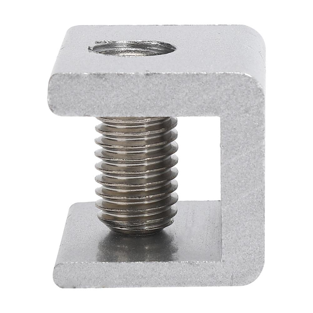Aluminum Window Safety Lock Silver Sliding Window Stopper Adjustable Sliding Window Lock  Home