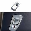 Cover Matte Silver Car Console Multimedia Emergency Button For Benz C-Class W205