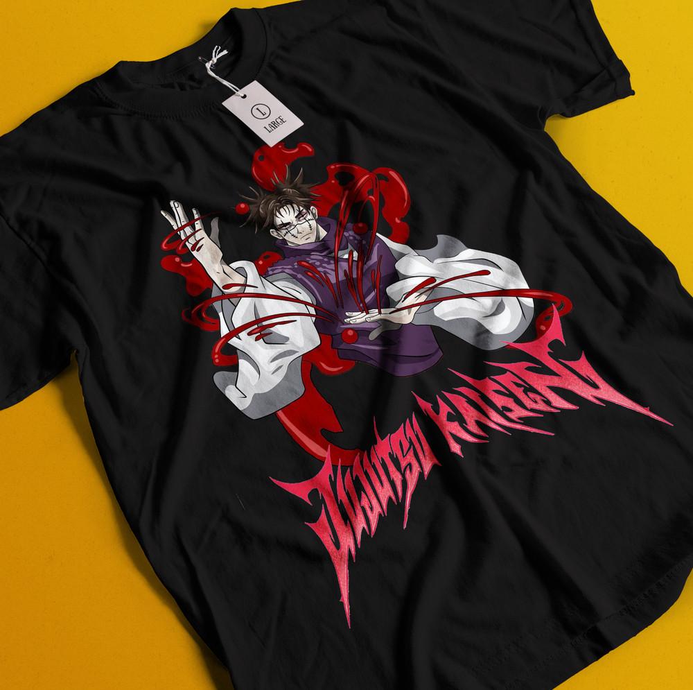 

Choso T-Shirt Sukuna Shirt Jujutsu Kaisen Tshirt Toji Tee Gojo Satoru Nanami JJK S