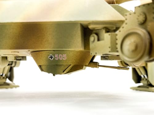 Rocket Models 1/72 German Biela-Füssler Type Tusk Turret Ausf. G with 12.8cm Gun, Operation Typhoon, January 1942, Plastic Model Kit 47062 (Tank)