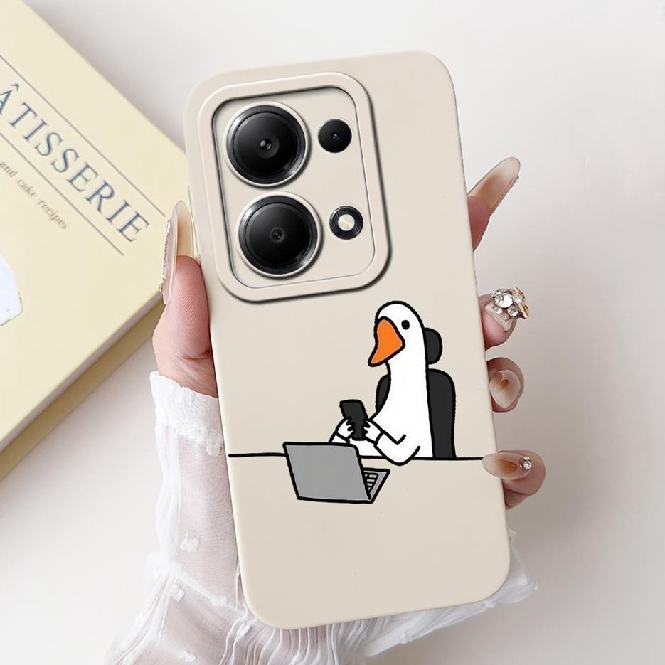 For Xiaomi Redmi Note 13 4G Case Note13 Pro Cute Fashion Candy Painted Cover Soft TPU Phone Case For Redmi Note 13 Pro Plus Bags