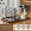 Insulated Double-Layer Glass Tea Cup Set: High-Temperature Resistant, Anti-Scald, Large Capacity for Home & Guest Use