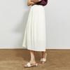 Women's Elegant Pleated A-line Midi Skirt