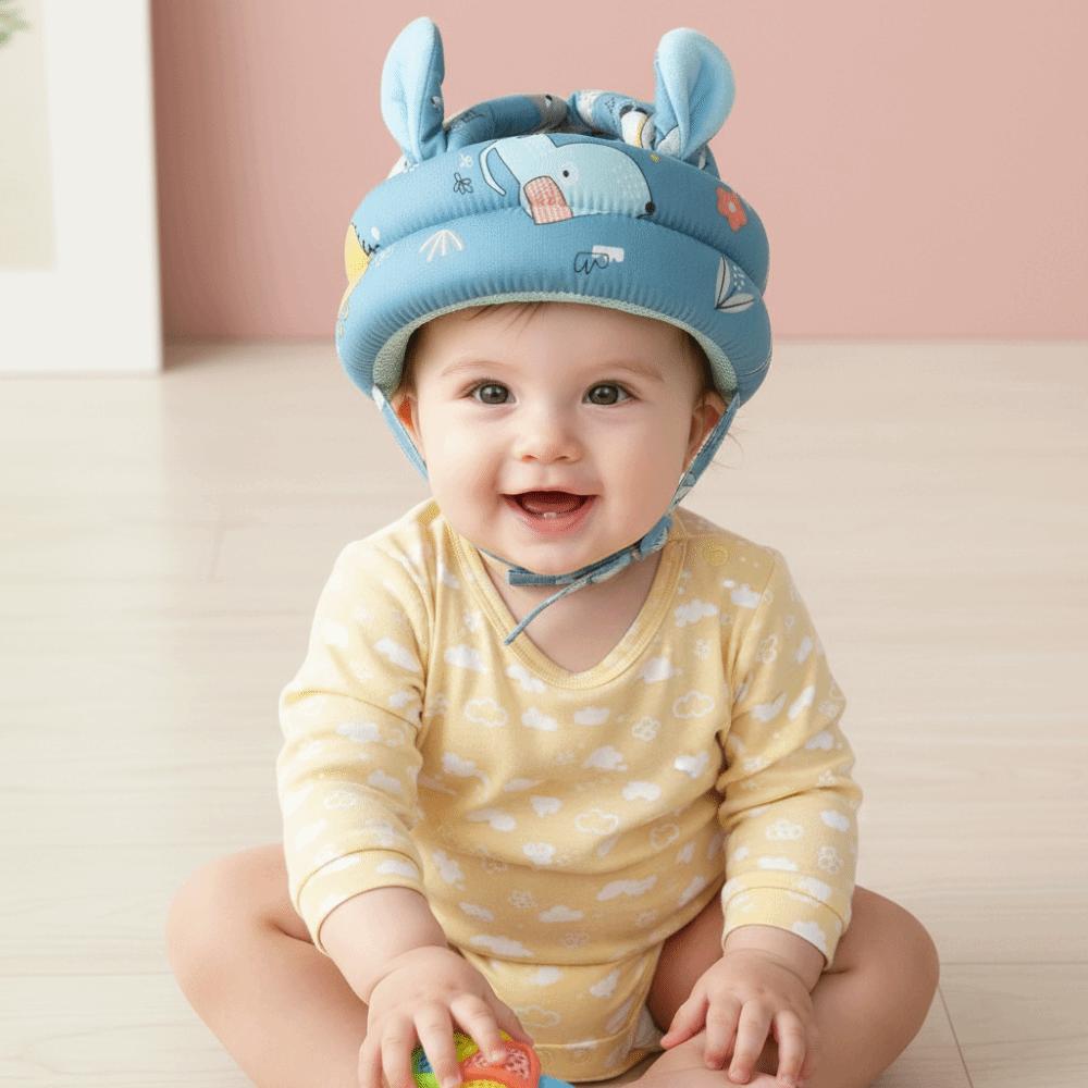 Breathable Anti-shock Helmet Soft Baby Safety Crash Cap Infant Head Protection Cap  Toddlers