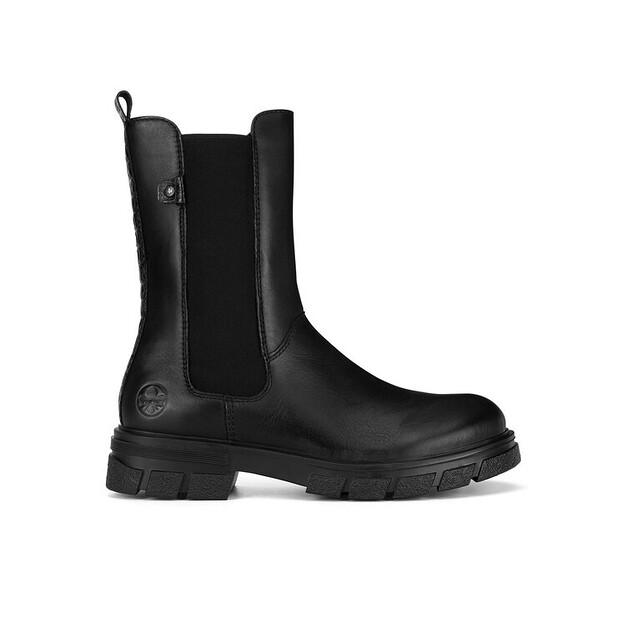 Rieker Z9180-01 Black Ankle Boots