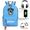 Large Capacity Schoolbag with Shoulder Strap; Student Three-piece Pencil Case Set