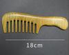 Large Carved Green Sandalwood Wooden Comb - Portable Wooden Gift Comb for Home