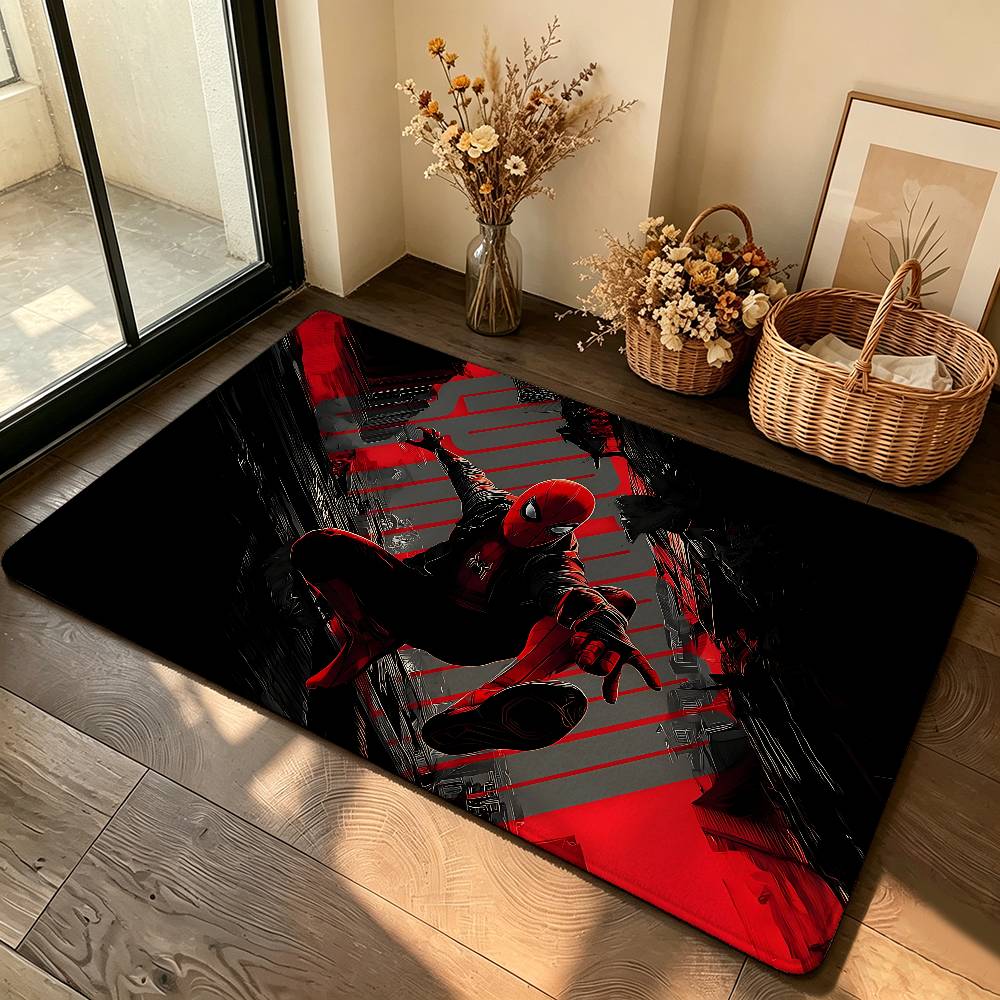 Cool-S-spider-M-manS Carpet Bathroom Anti-slip Mat Door Mat Home Decoration Mat Entrance Door Mat Scratch-resistant Door Mat
