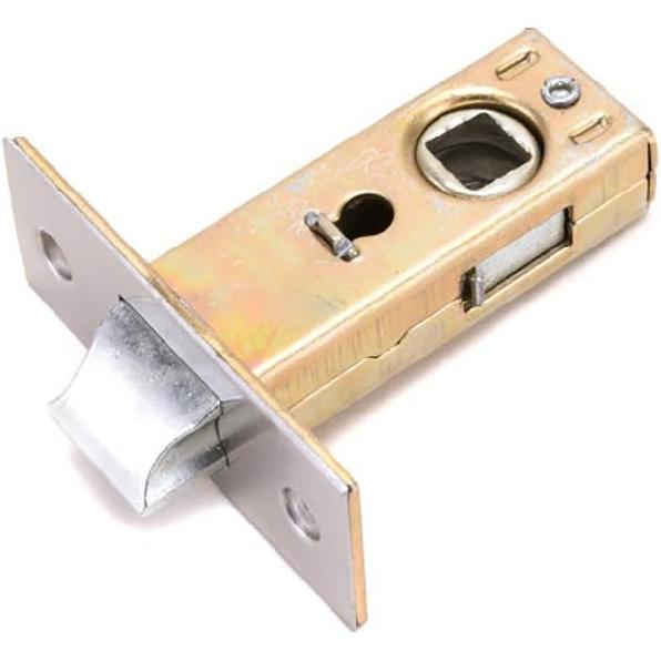 

Reversible Tubular Latch Door Mortice Catch Bolt Screws Handle Silent Internal Easy Install Square Spindle for Toilet Bedroom Door Three Shots 45mm Forked 35mm