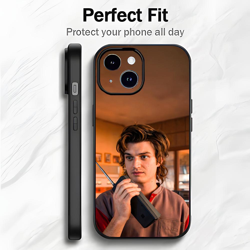 Charming Cute Actor J-Joe Keery Phone Case Phone Case Soft Packaging Lightweight For iPhone17 16 15 14 13ProMax