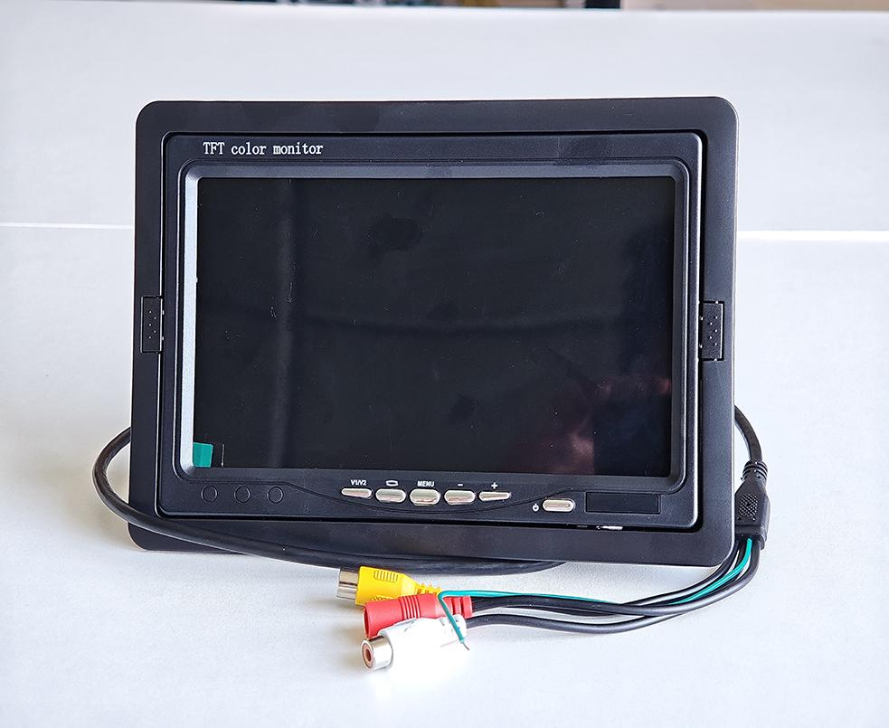 7-inch CCD Lotus PS display car rear view HD is also a display car camera.