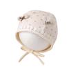 Baby Girl Floral Bow Earflap Hat - Stylish Korean Style Autumn/Spring