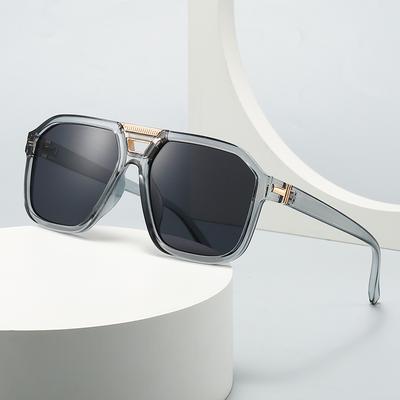 Grenzüberschreitender Export Neue Moderne Retro Großer Rahmen Herren Sonnenbrille Ins Stil Straßenaufnahme Große Marke Tinte Lh290