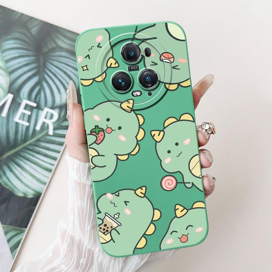 For Honor Magic5 Lite 5 Pro Magic4 Magic6 Lite Case Soft Silicone Back Cover Panda Marble Dragon Cat Astronaut Cartoon Bumper