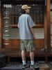 FGSS Menswear | 26SS Japanese Cityboy Cool Touch Space Cotton Small Collar Short Sleeve Loose T-shirt