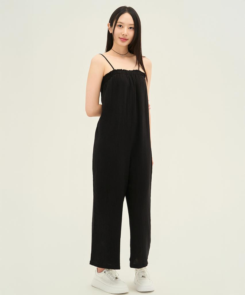 HYFVE Cute Sleeveless Suspender Pants