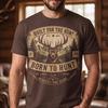 Vintage Deer Hunting Shirt, Born To Hunt T-Shirt, Hunter Gift Tee, Outdoorsman Graphic Shirt, Camo Distressed Deer Deer Hunting Apparel