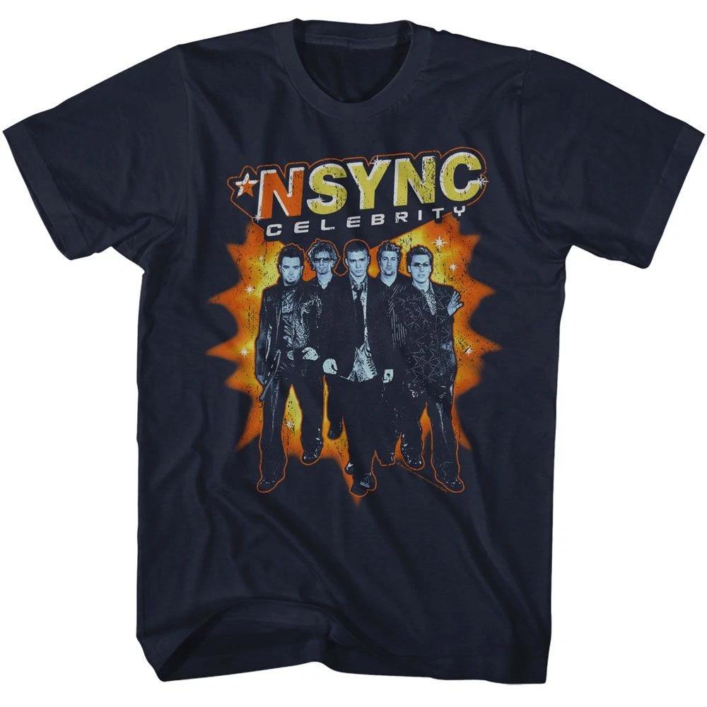 Nsync Celebrity Explosion Music  Children s T-shirt 140