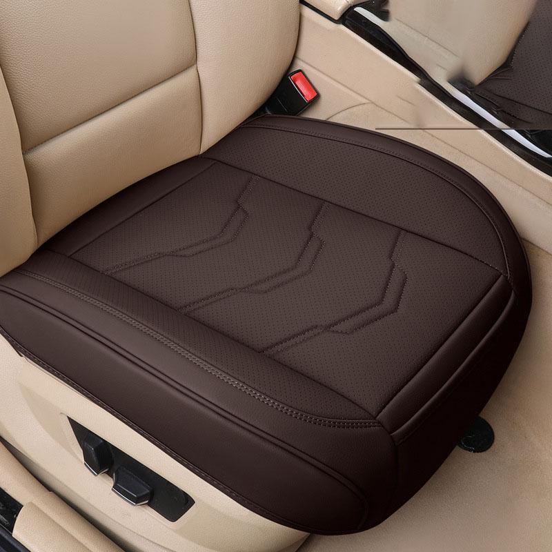 PU Car Seat Cover Front Rear Cushion Seat Protector Mat Pad for Auto Back Cushion Non Slide Breathable Car Accessories
