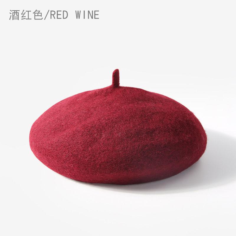 Children's Beret Spring and Autumn Girls' Octagonal Hat Pumpkin Hat Winter Baby Painter Hat Trendy Little Girl Child