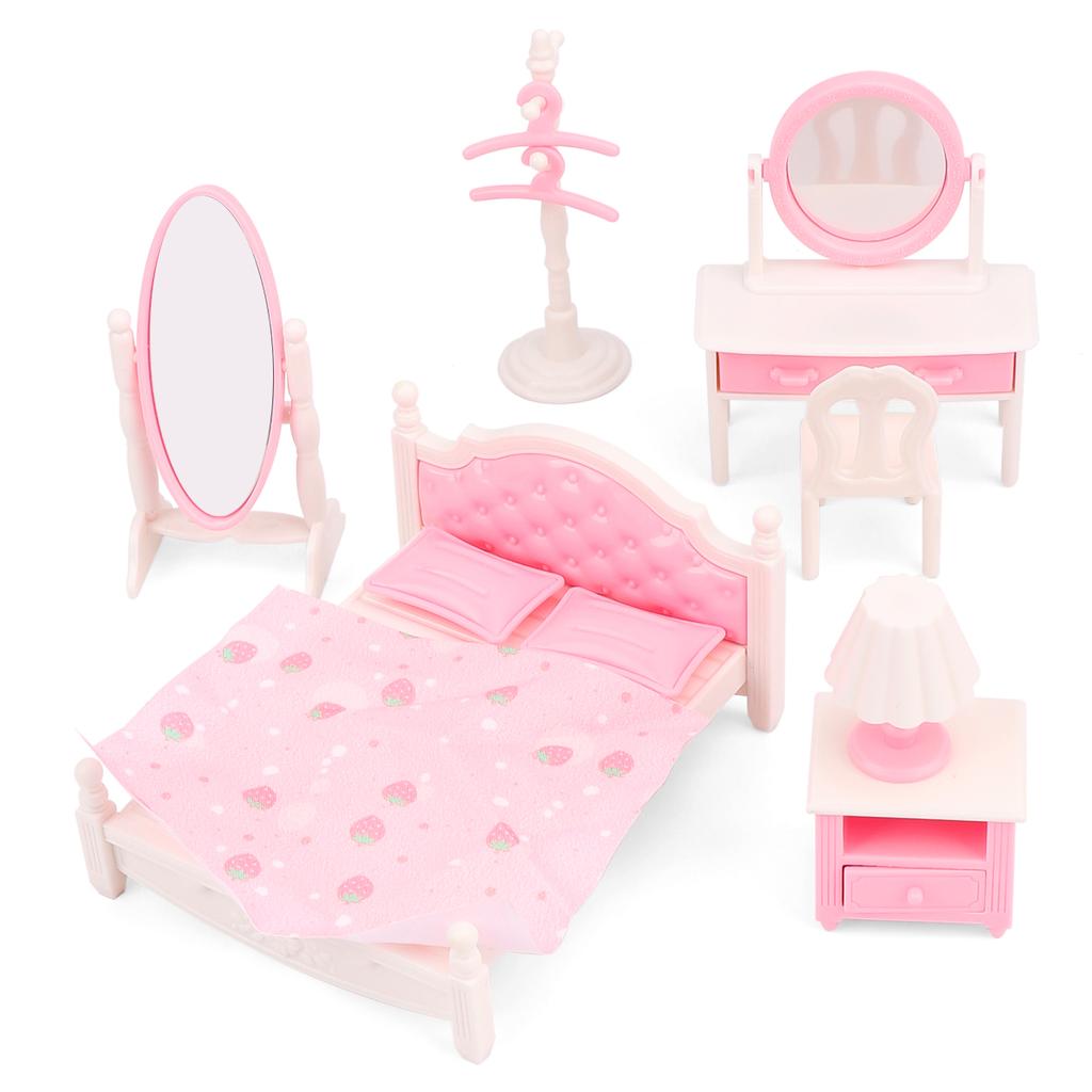 Non-Toxic Mini Furniture Ornaments House Toys Miniature Kitchen Bathroom Doll House Scene Accessories Furniture