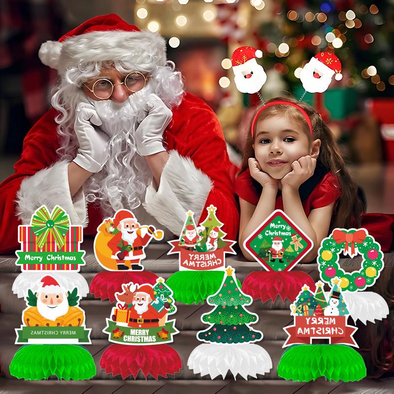 Party & Christmas Honeycomb Table Decorations