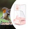 Bird Feeder Leakproof Hanging Pet Cage Feeder for Canary Cockatiel Budgies