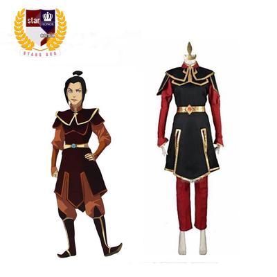 Halloween Women's Avatar Azula Cosplay Costume: Ancient Anime Role-Playing Outfit