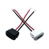 1PX5 2 Pin USB Connector Type-C Female with PH 2.0 Terminal Type C High Current Fast Charging Jack Port W/ Welding Wire