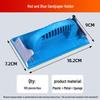 Red & Blue Sandpaper Holder: Compact, Convenient Tool for Household Sanding
