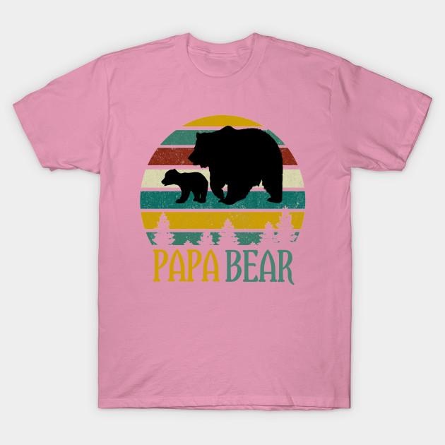 T Shirt Women Papa Bear Harajuku Print Kawaii Tshirt Summer Short Sleeve Female T-Shirt Top Tee