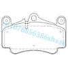Front Brake Pad Set For Porsche 911 Carrera Targa Turbo GTS 996 997 D916 99635194912 Spare Part Accessories