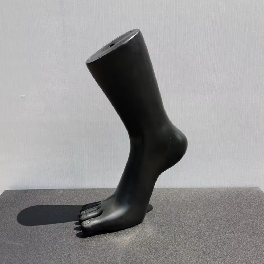 Black White Skin Color Sock Display Stand Five Toe Shoe Form Mannequin  Photography Display
