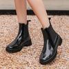 Rain shoes women's new waterproof and non-slip water shoes thickened wear-resistant rain boots medium tube fashion boots rubber shoes