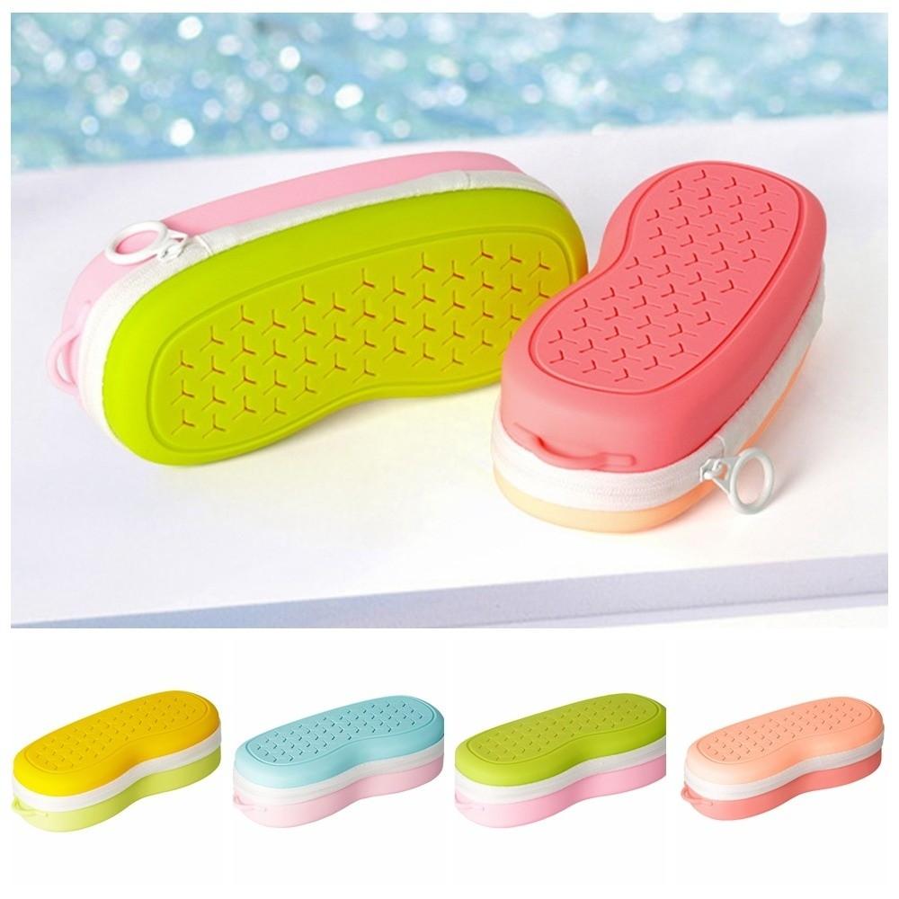 With Air Holes Swim Goggle Case Hollow Swim Goggles Protective Bag  Women/Men