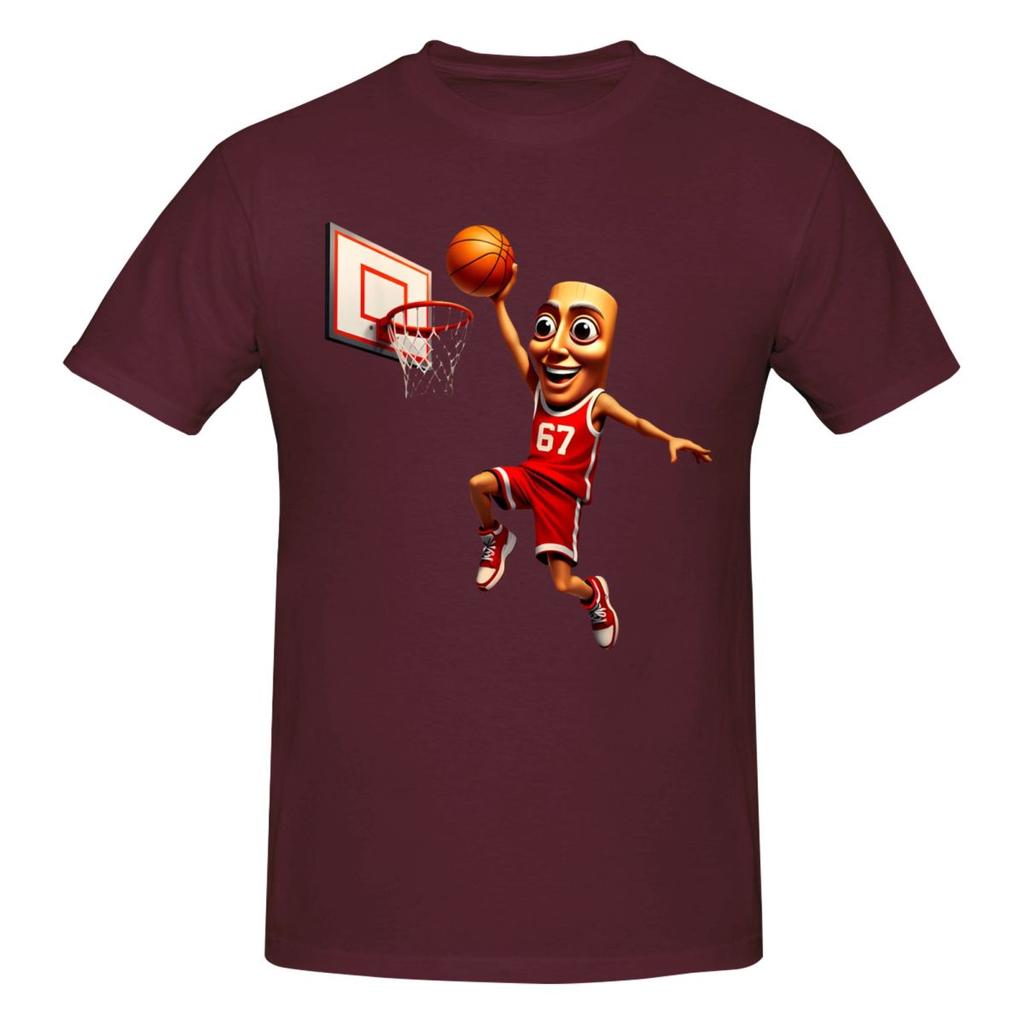 Tricou Unisex Tung Tung Tung Sahur Baschet Streetwear Bumbac Tricou Bărbat